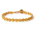 BRACELET CAP FLOWER GOLD