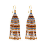 EARRING ALFIE - MIX BROWN-BLUE