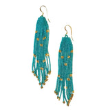 EARRING STAR - TEAL