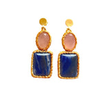 EARRING LUNE - BLUE