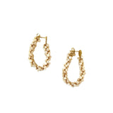 EARRING JAZZY STONES - MOTHER OF PEARL