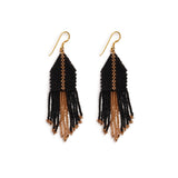 EARRING GLOW DROP - BLACK