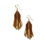 EARRING GLOW DROP - AMBER