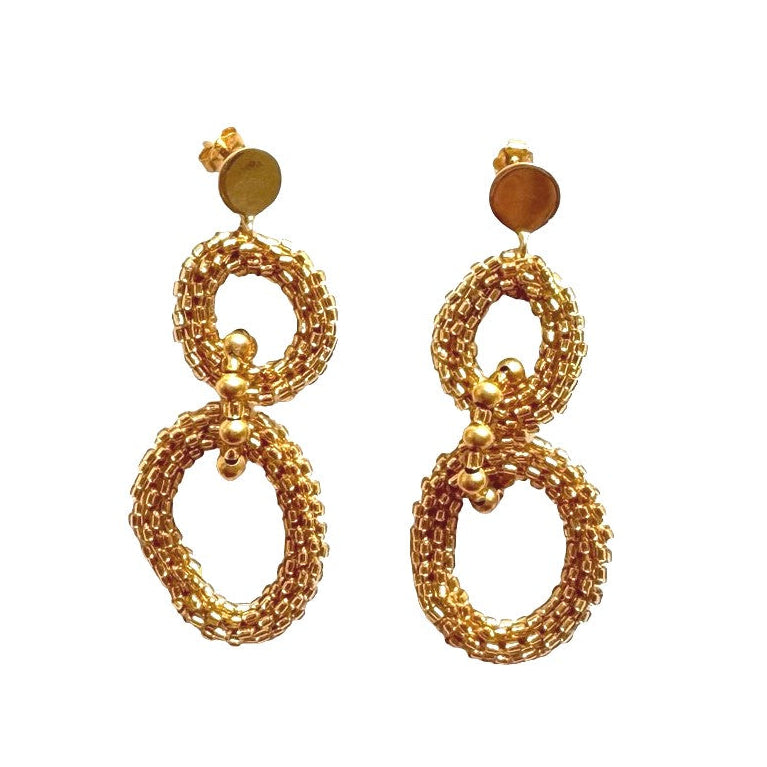 EARRING TROY GOLD
