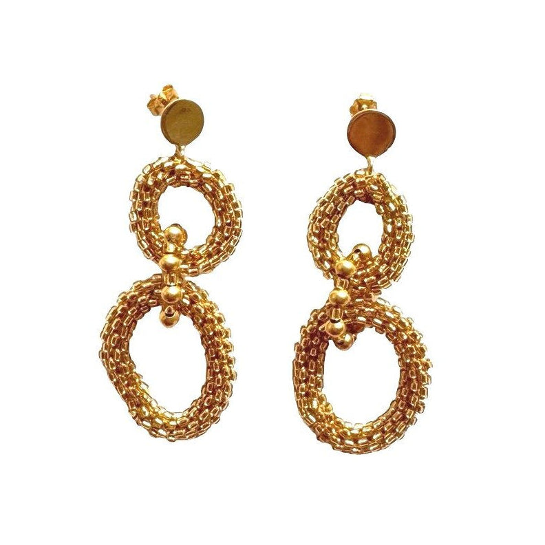 EARRING TROY GOLD