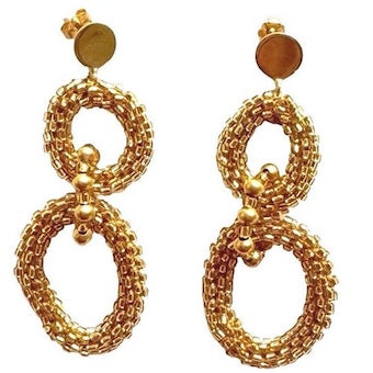 EARRING TROY GOLD