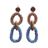 EARRING TROY - BABY BLUE