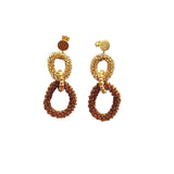 EARRING TROY - AMBER