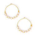 EARRING PEARL HOOP