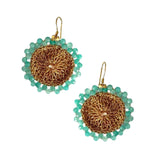 EARRING SOL - AMAZONITE
