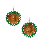 EARRING SOL - GREEN JADE