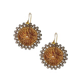 EARRING SOL - SMOKY QUARTZ