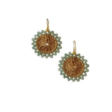 EARRING SOL - AVENTURINE