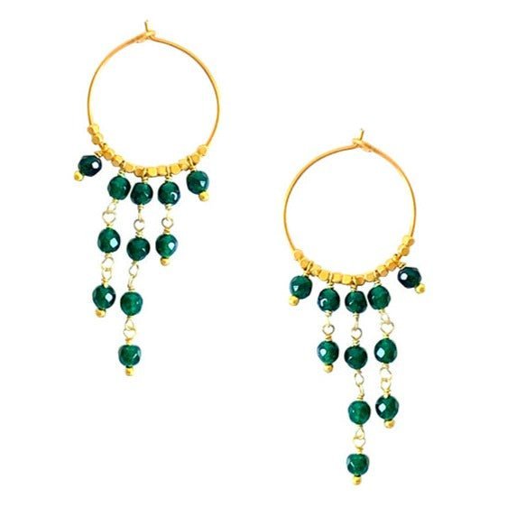 EARRING DANCY HOOP