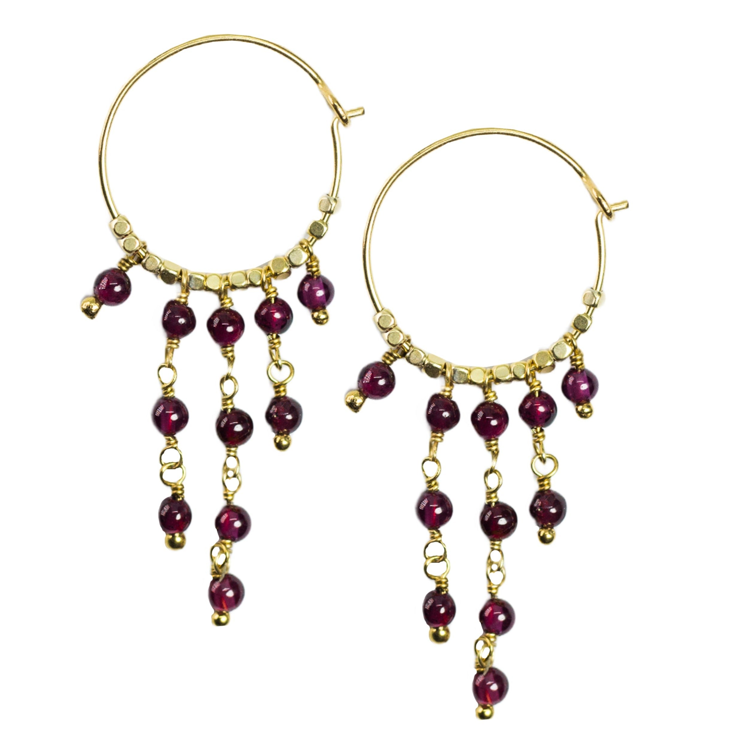 EARRING DANCY HOOP