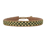 BRACELET RAINDROP - BAMBOO GREEN