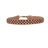 BRACELET RAINDROP - MAROON