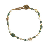 BRACELET LULU FLOWER - BAMBOO GREEN