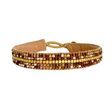 STRIPE MIX BRACELET - MIX AMBER