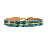 STRIPE MIX BRACELET - MIX TEAL