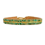 STRIPE MIX BRACELET - MIX GREEN