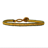 JILL GOLD BRACELET - GREEN