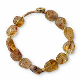 LULU BETTY STONES BRACELET - RUTILATED QUARTZ