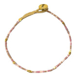 LULU RAINDROP MIX BRACELET - MIX PINK