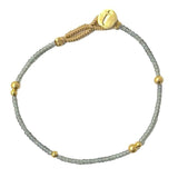 LULU LOLA BRACELET - GREY