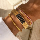 BRACELET BAMBOO STONE