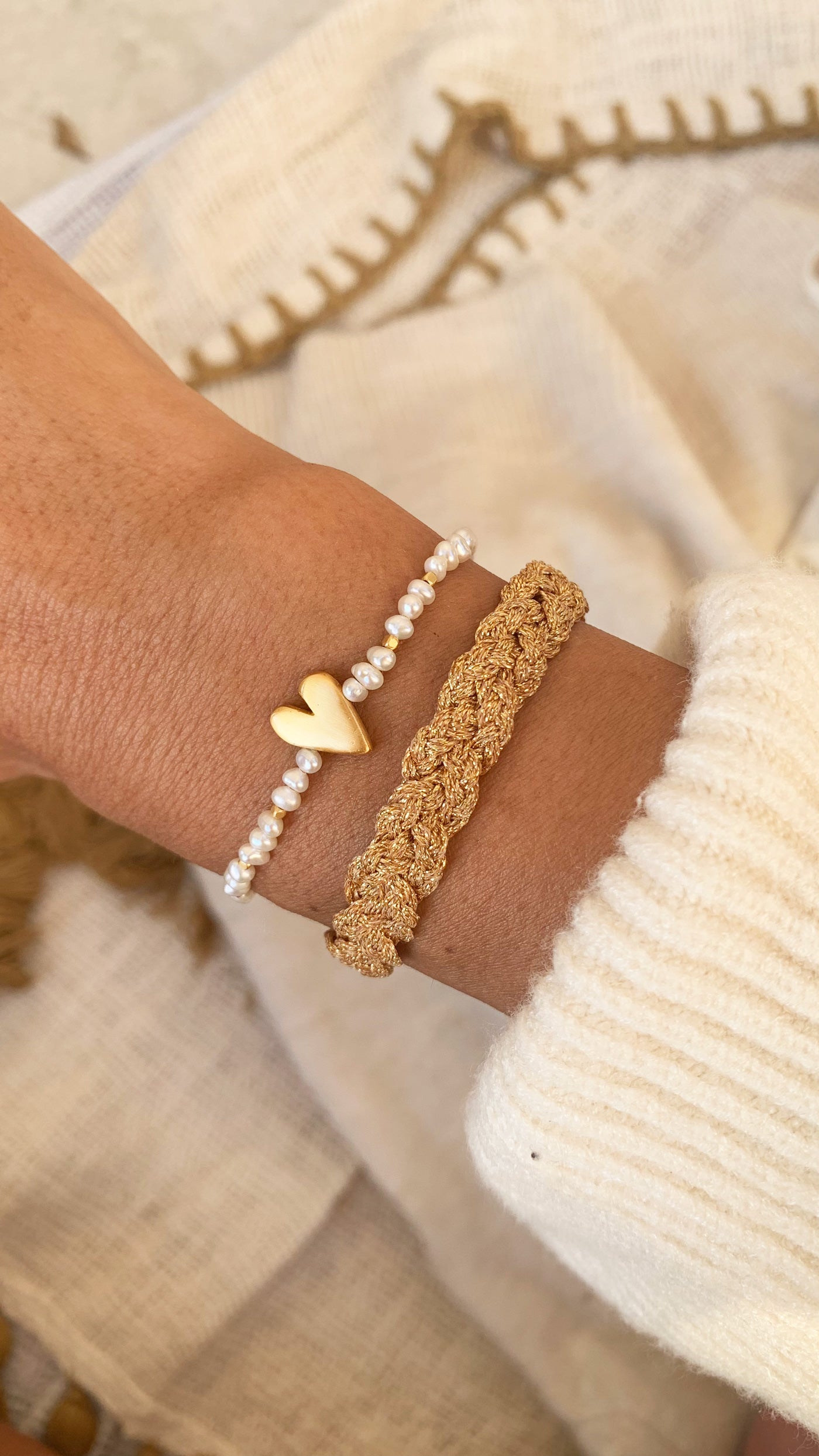 BRACELET FRINGE LARGE