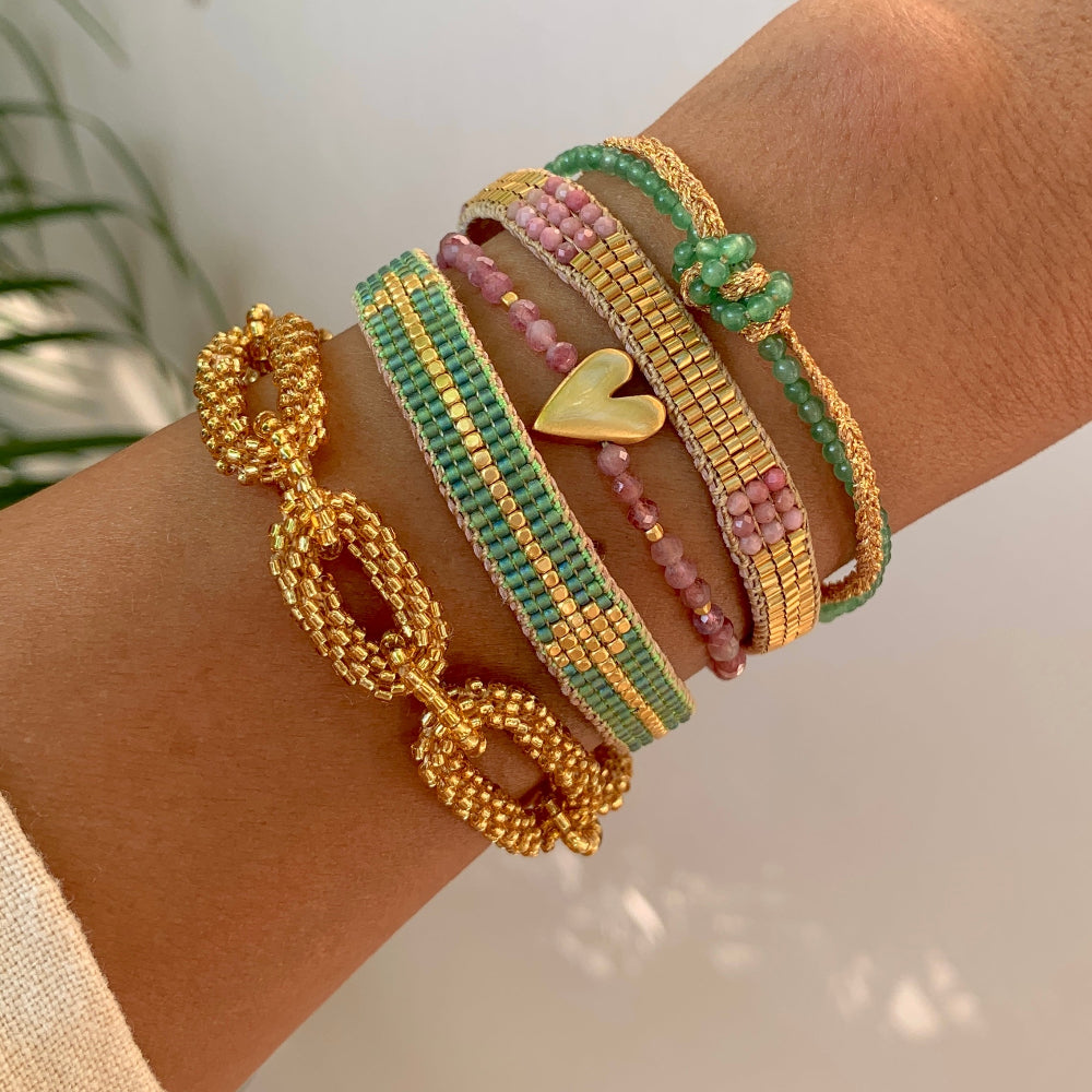 GOLD LINK BRACELET