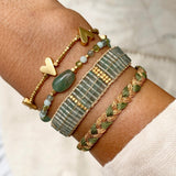 PEGGY 5 HEART BRACELET