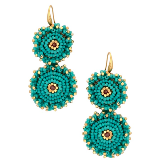 EARRING POMME TURQUOISE