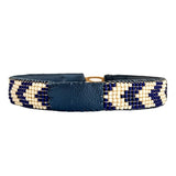 MEN BRACELET ARROW - NAVY / BONE