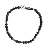 MEN BRACELET LULU - BLACK LAVA