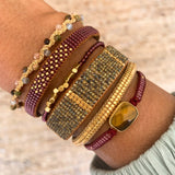 PEGGY LEATHER BRACELET