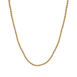 NECKLACE GOLD ROUND - 45CM
