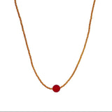 NECKLACE PABLO - RUBY