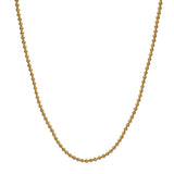 NECKLACE GOLD ROUND