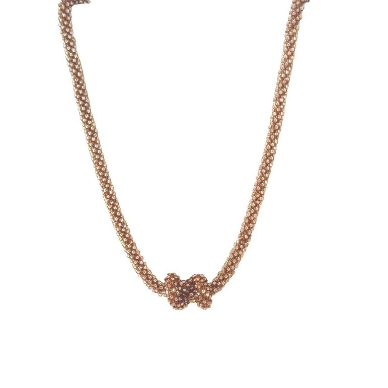 NECKLACE GOLD KNOT