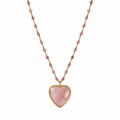 NECKLACE ROSE HEART