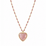 NECKLACE ROSE HEART