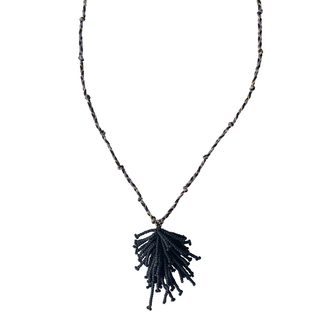 NECKLACE FLO BLACK