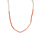 NECKLACE BUMI SHORT - ORANGE