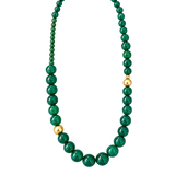NECKLACE BAR - GRÜNE JADE