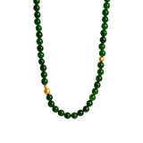 NECKLACE ROCKY - GRÜNE JADE