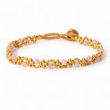 BRACELET JOANIE STONES - ROSE QUARTZ
