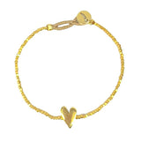 PEGGY 1 HEART BRACELET