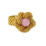 RING ISLA - ROSE QUARTZ